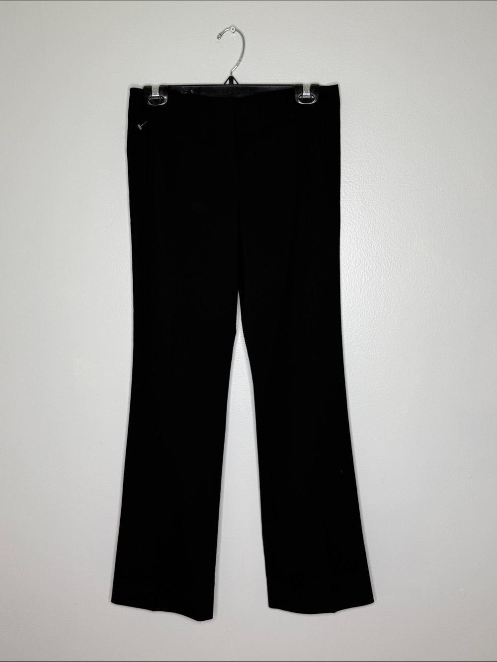 Prada Black Bootcut Trouser Dress Pants Size 42 / 6